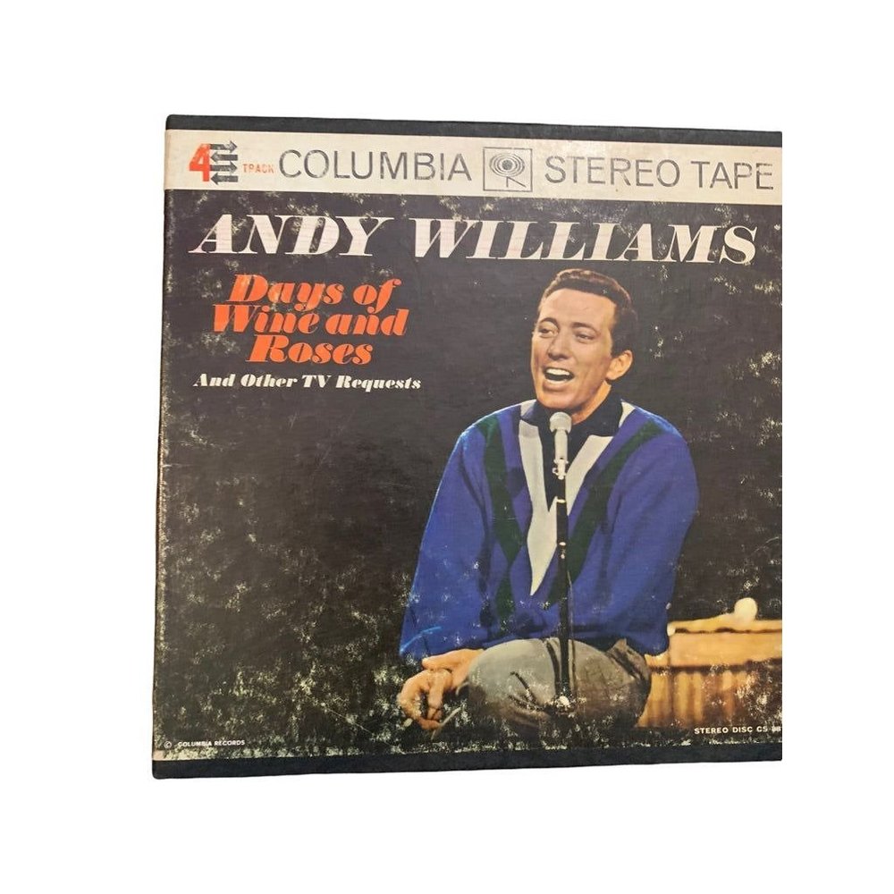 Andy Williams Days of Wine and Roses 4 Track 7 1/2 IPS Stereo Reel To Reel Tape